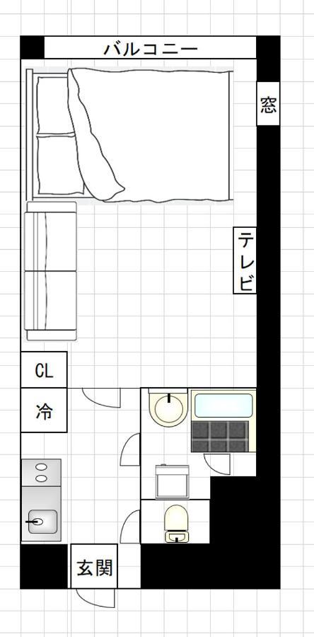 Nanba West Sakuragawa Station Apartment Osaka Buitenkant foto